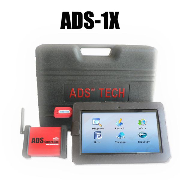 Promotion !!ADS-1X Bluetooth Universal Cars Handheld Fault Code Scanner with Tablet Computer