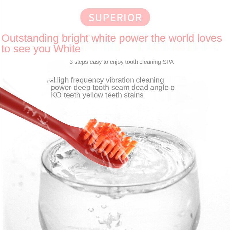 Adult Electric Toothbrush Sonic Tooth Brush Waterproof for Women Teeth Care Teeth Whitening Men Automatic Tooth Brush