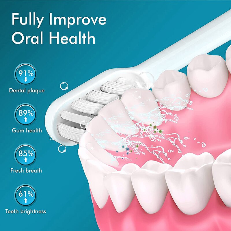 Sonic Vibration Charger Fully Automatic Ultrasonic Adult Electric Toothbrush Magnetic Levitation Motor DuPont Bristles