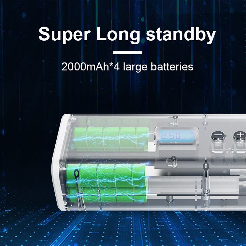 150PSI Car Air Pump Portable Electric Air Compressor Tire Inflator Smart Rechargeable Car Tire Pump USB Cordless Emergency Light