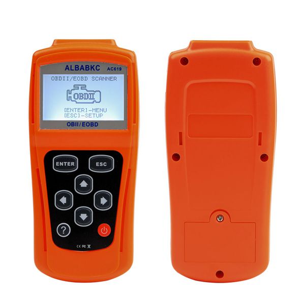 2018 Newest ALBABKC AC619 Auto Fault Code Scanner Diagnostic Scan Tool