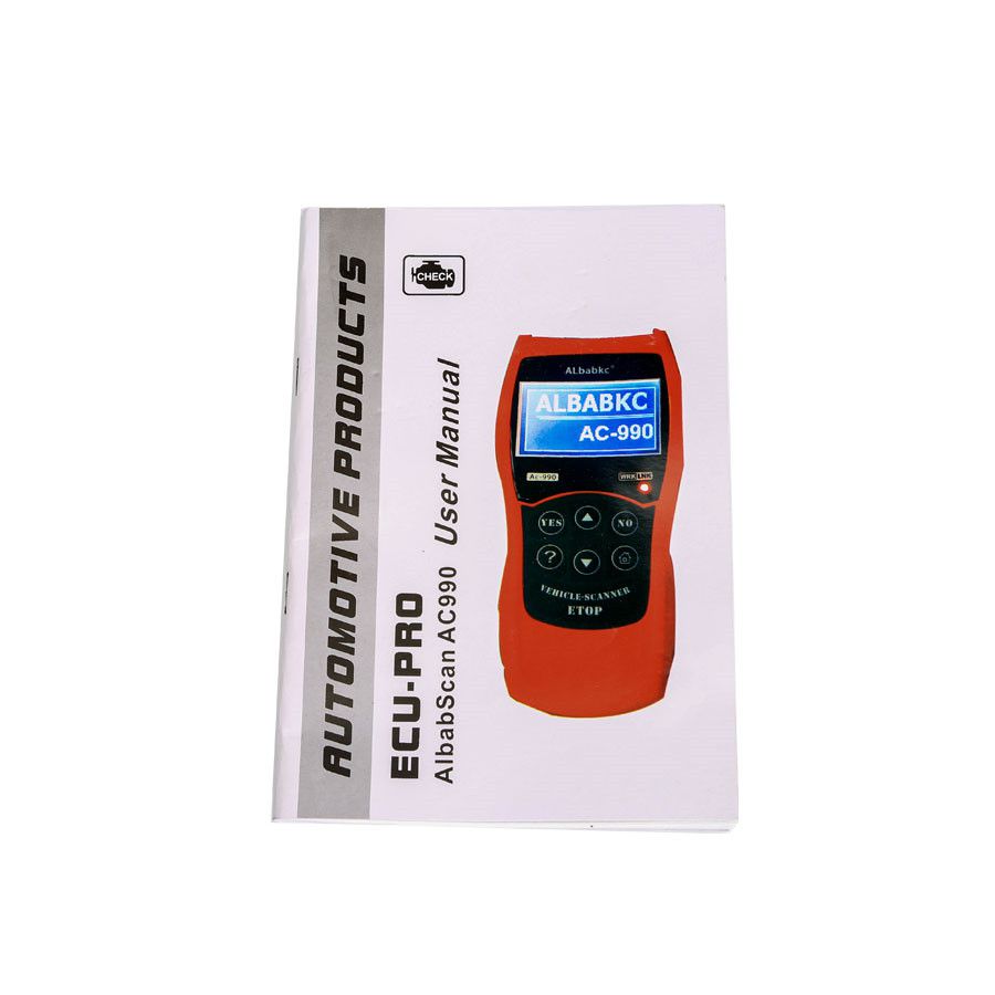 ALBABKC AC990 Maxiscan Fault Code Reader Diagnostic Scan Tool