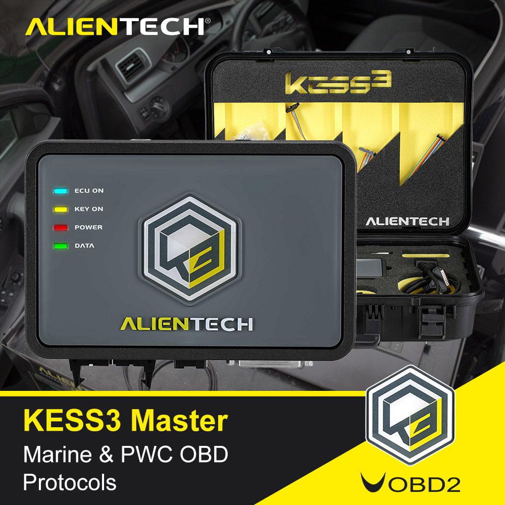 Original Alientech KESS V3 KESS3 Master Marine & PWC OBD Protocols Activation