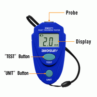 All-Sun EM2271 Professional Injector Tester Fuel Injector 4 Pluse Modes Tester Powerful Fuel System Scan Tool
