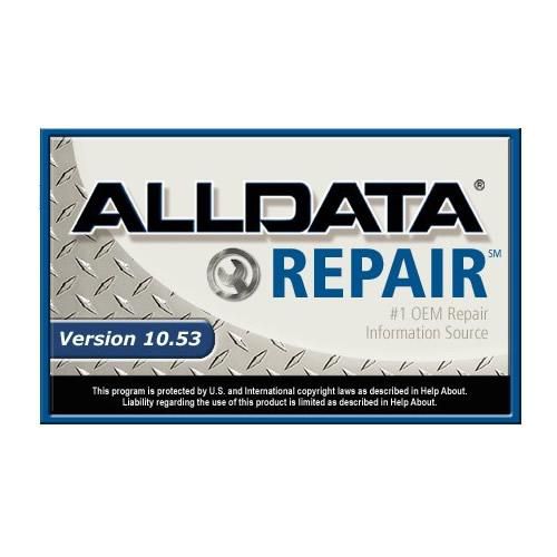 Auto Repair Software Alldata 10.53  + Mitchell On Demand in 750GB HDD