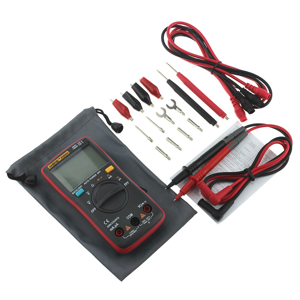 ANENG AN8004 Electric 1999 Counts Voltmeter Current Professional Multimeter Tester Digital Voltage Indicator Ohm Frequency Meter
