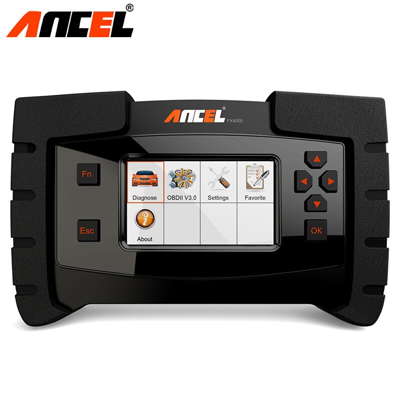 Ancel FX4000 Professional OBD2 Automotive Scanner Full System ABS EPB Oil Service Reset OBD Car Diagnostic Tool OBD2 Scanner