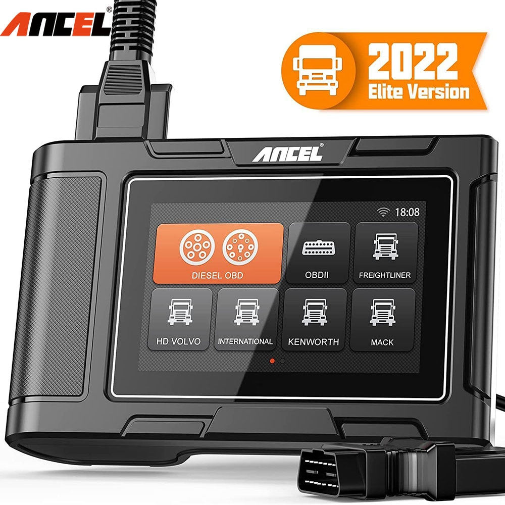 ANCEL HD3100 PRO Heavy Duty Truck Diagnostic Scanner Full System DPF Regeneration for Freightliner OBD2 Diesel Diagnostic Tools