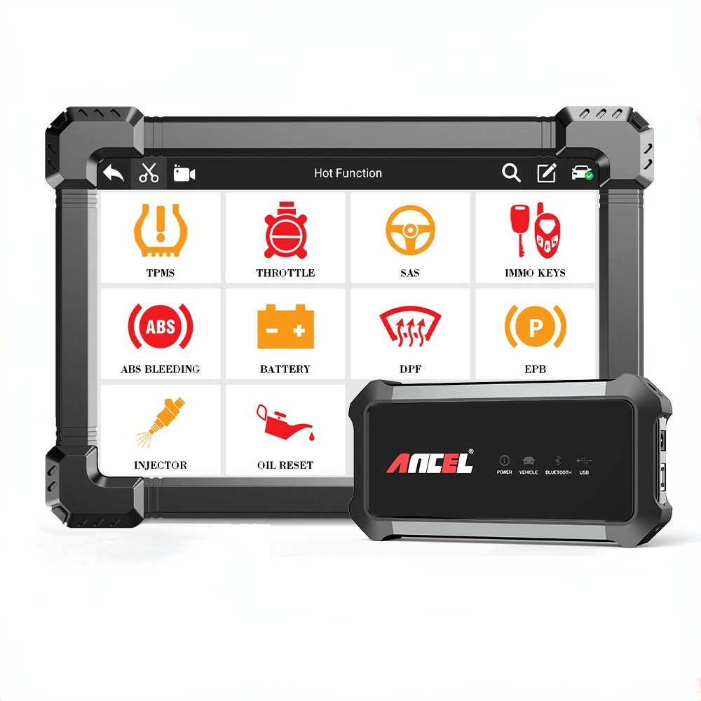 Ancel X7 OBD2 Automotive Scanner Professional OBD Scanner Full System ABS Oil EPB DPF Reset Bluetooth-compatible Diagnostic Tool