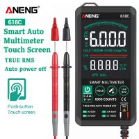 ANENG 618A/618B/618C Digital Multimeter Smart Touch DC Analog Bar True RMS Auto Tester Professional Transistor Capacitor NCV Testers Meter