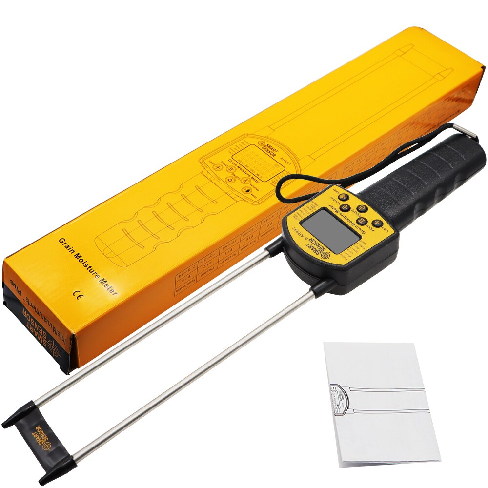 AR991 Grain Moisture Meter Hygrometer Digital Moisture Meter For Corn,Wheat,Rice,Bean,Wheat Flour fodder rapeseed seed