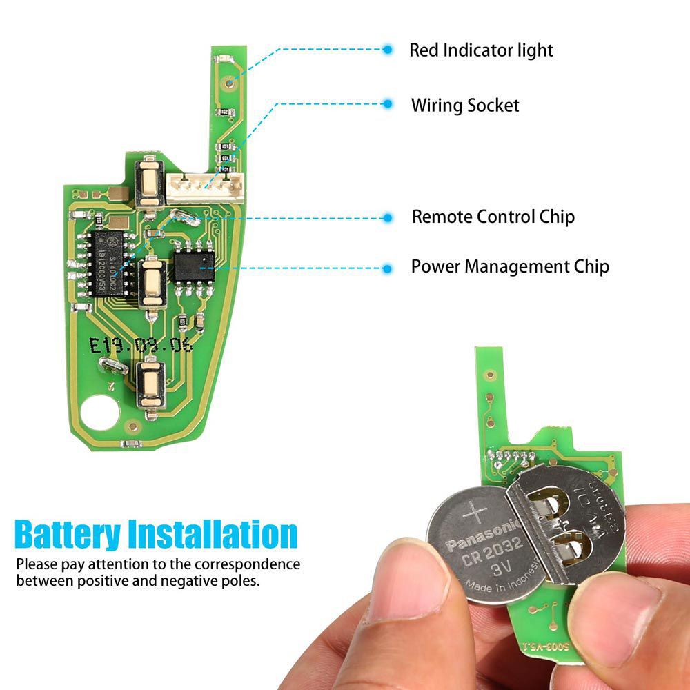  Xhorse Audi A6L Q7 Style XKA600EN Universal Remote Key 3 Buttons X003 for VVDI Key Tool 5pcs/lot