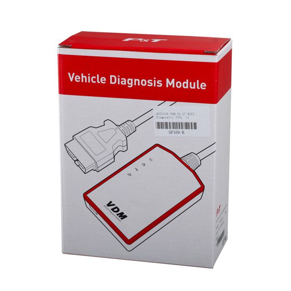 V3.8 AUGOCOM VDM WIFI Diagnostic Tool Support Win7/8 with Honda Adapter Update Online For USA Market Only