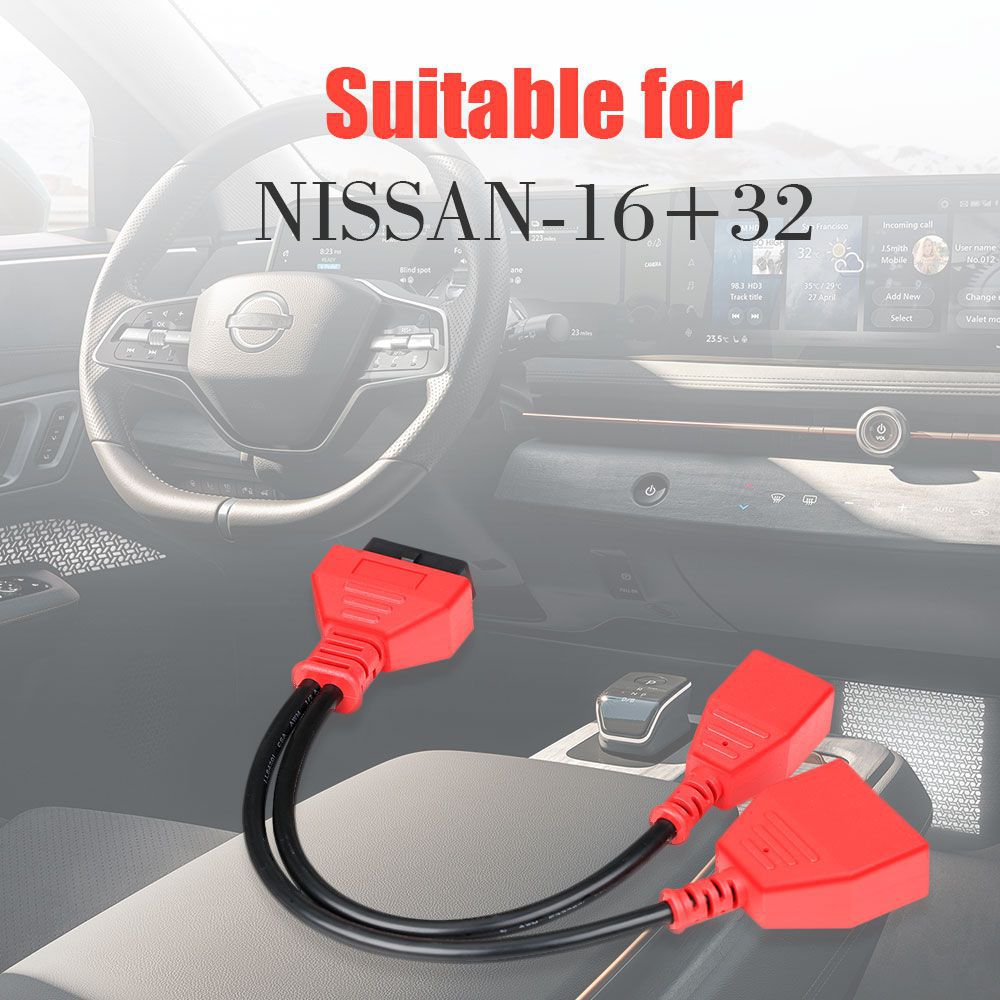 OEM 16+32 Gateway Adapter for Nissan Sylphy Key Adding No Need Password Work with IM608/IM508/Lonsdor K518