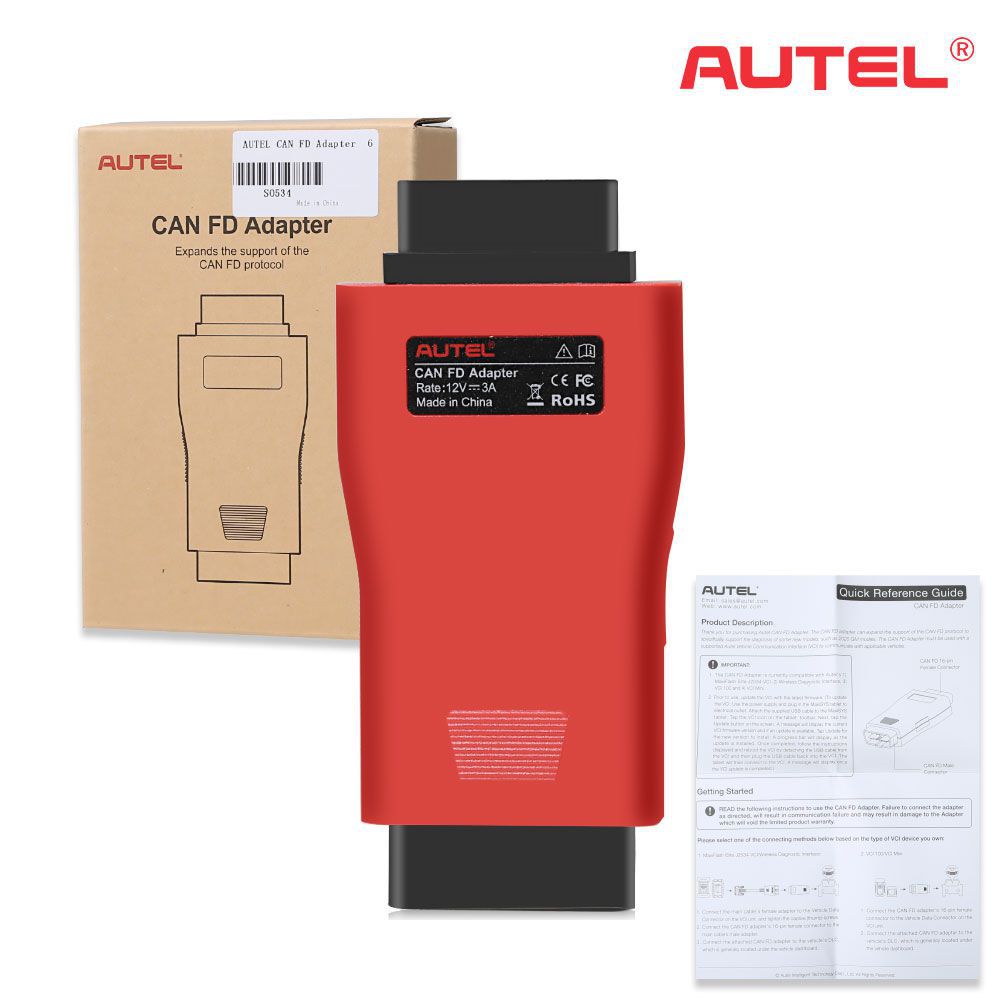 100% Original Autel CAN FD Adapter Global for MaxiSys Series IM508 IM608 Supports GM Ford 2020