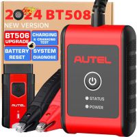 2024 Autel MaxiBAS BT508 Car Battery Tester 6V 12V Load Tester 100-2000 CCA Added AUTOVIN, Electrical Reset, Battery Health Report Update of BT506