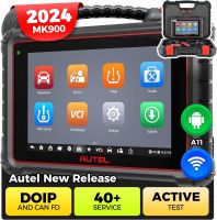 2024 Autel MaxiCOM MK900 Scanner CAN-FD & DoIP FCA & Renault SGW Access 40+ Service New Ver. of MK808BT PRO, MK808S, MK808Z