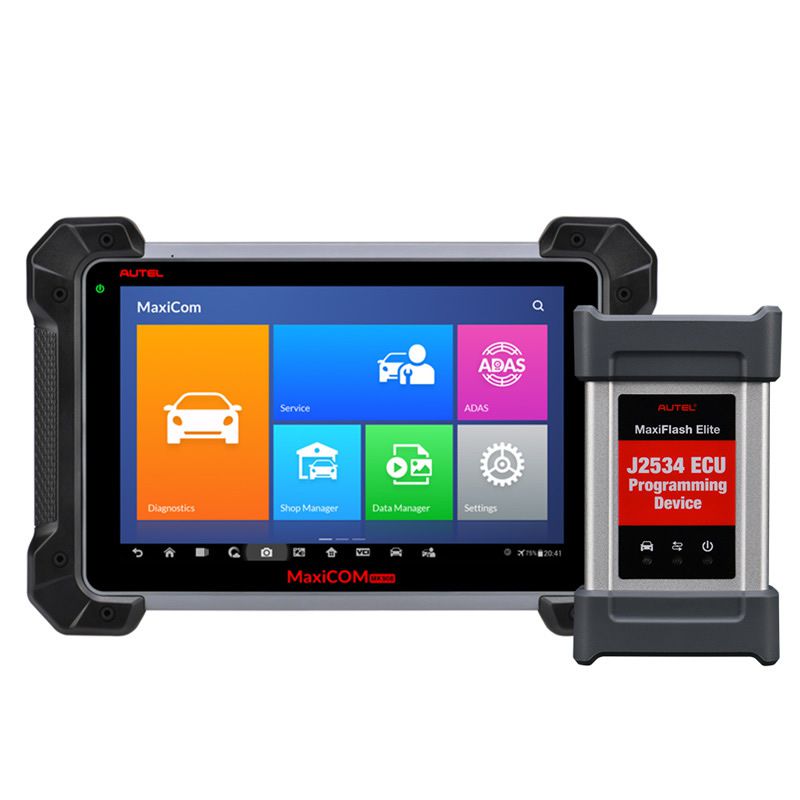 AUTEL MaxiCOM MK908P Pro OBD2 Auto Diagnostic ECU Programming Tool OBDII Scanner J2534 ECU Programmer PK MaxiSys Pro Elite MS908P