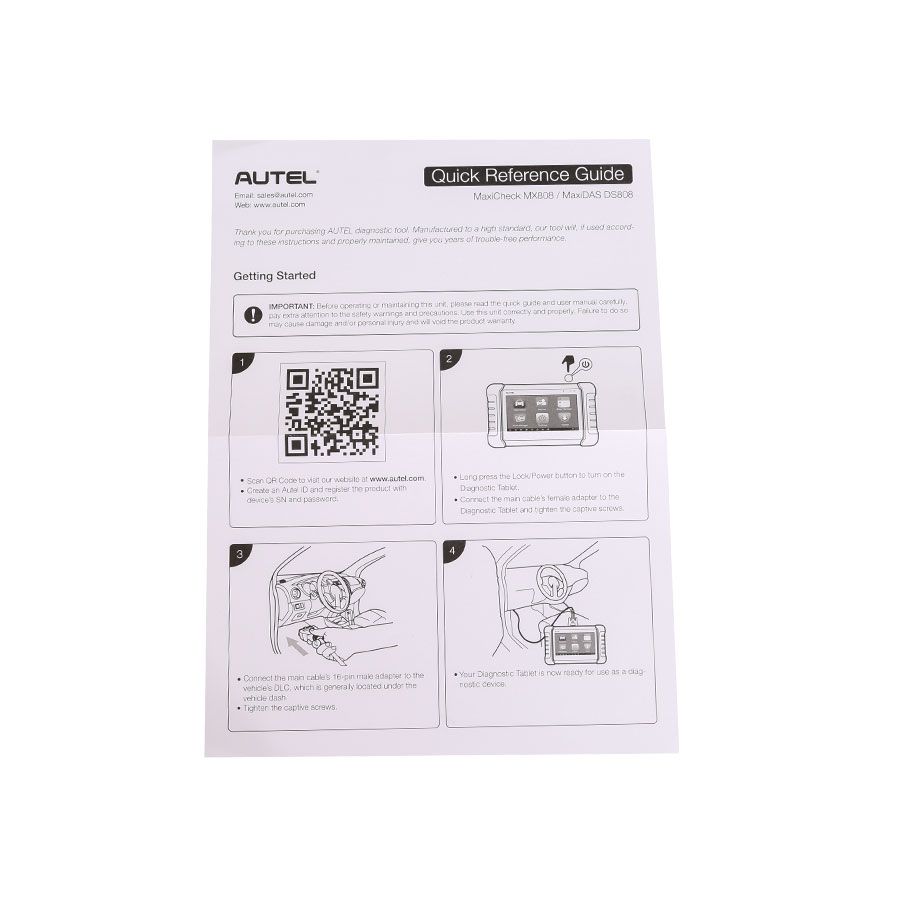 Autel Maxidas DS808 Auto Diagnostic Tool Update Version of Autel DS708