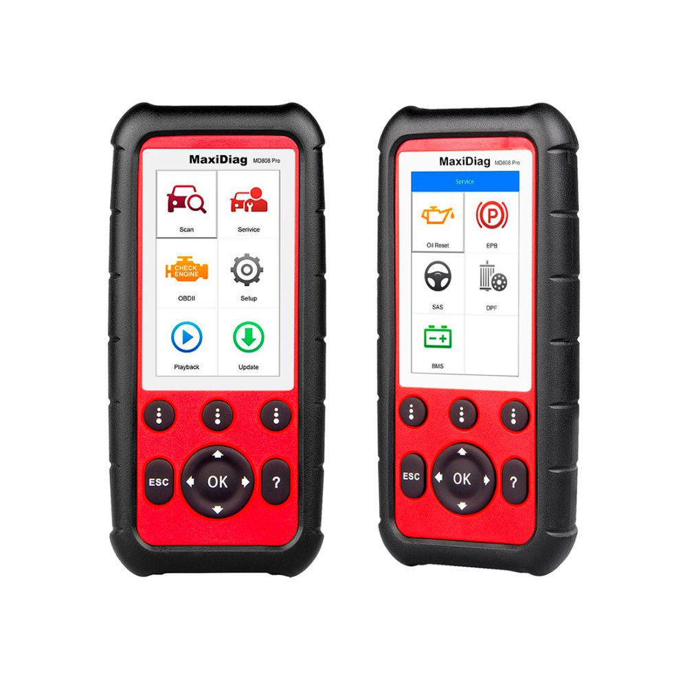 Autel MaxiDiag MD808 Diagnostic Scan Tool for Basic Four Systems Update Online Free Lifetime