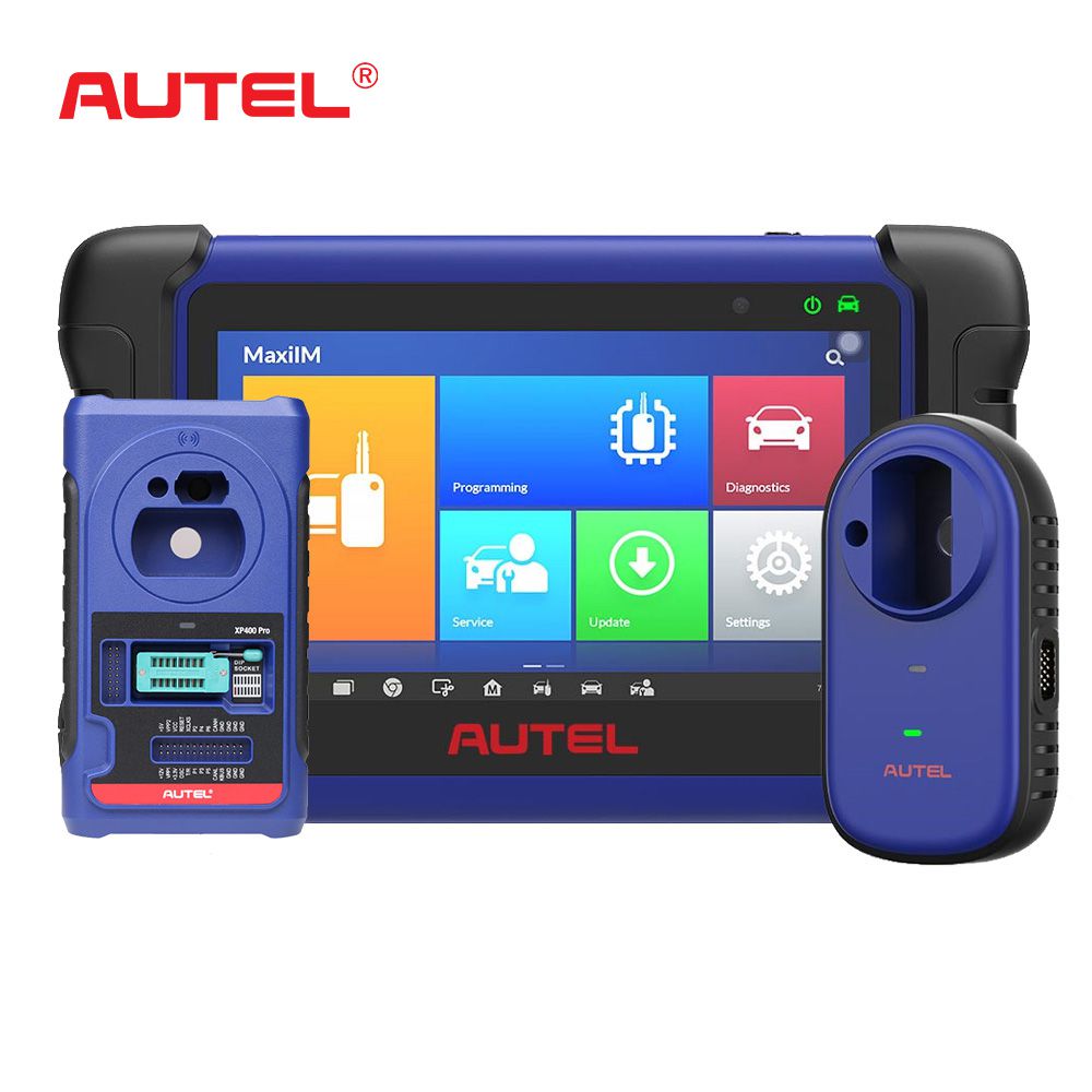 Original Autel MaxiIM IM508 Advanced IMMO & Key Programming Tool Plus XP400 Pro Key and Chip Programmer