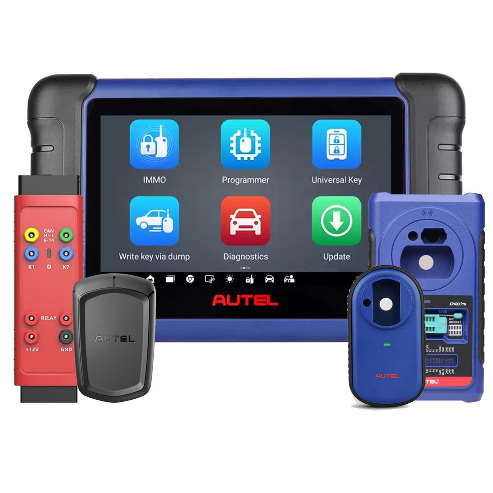 2025 Autel MaxiIM IM508S Advanced Key Programming Tool Plus XP400 Pro with G-BOX3 and APB112 Get Free Otofix Smart Key Watch