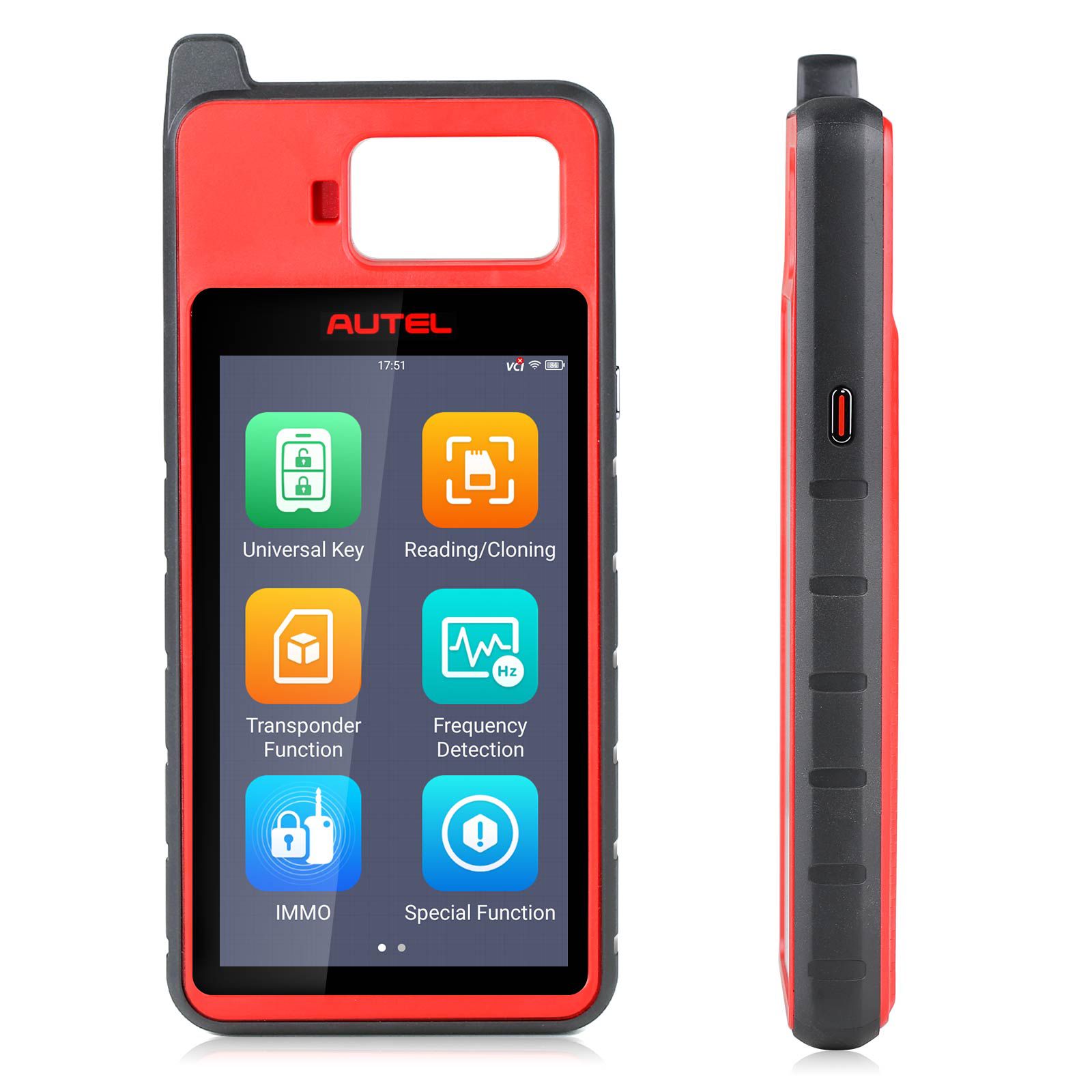 2024 Autel MaxiIM KM100 KM100E Universal Key Generator Kit Support Transponder Reading/ Cloning and IMMO Learning Free Update Online Lifetime