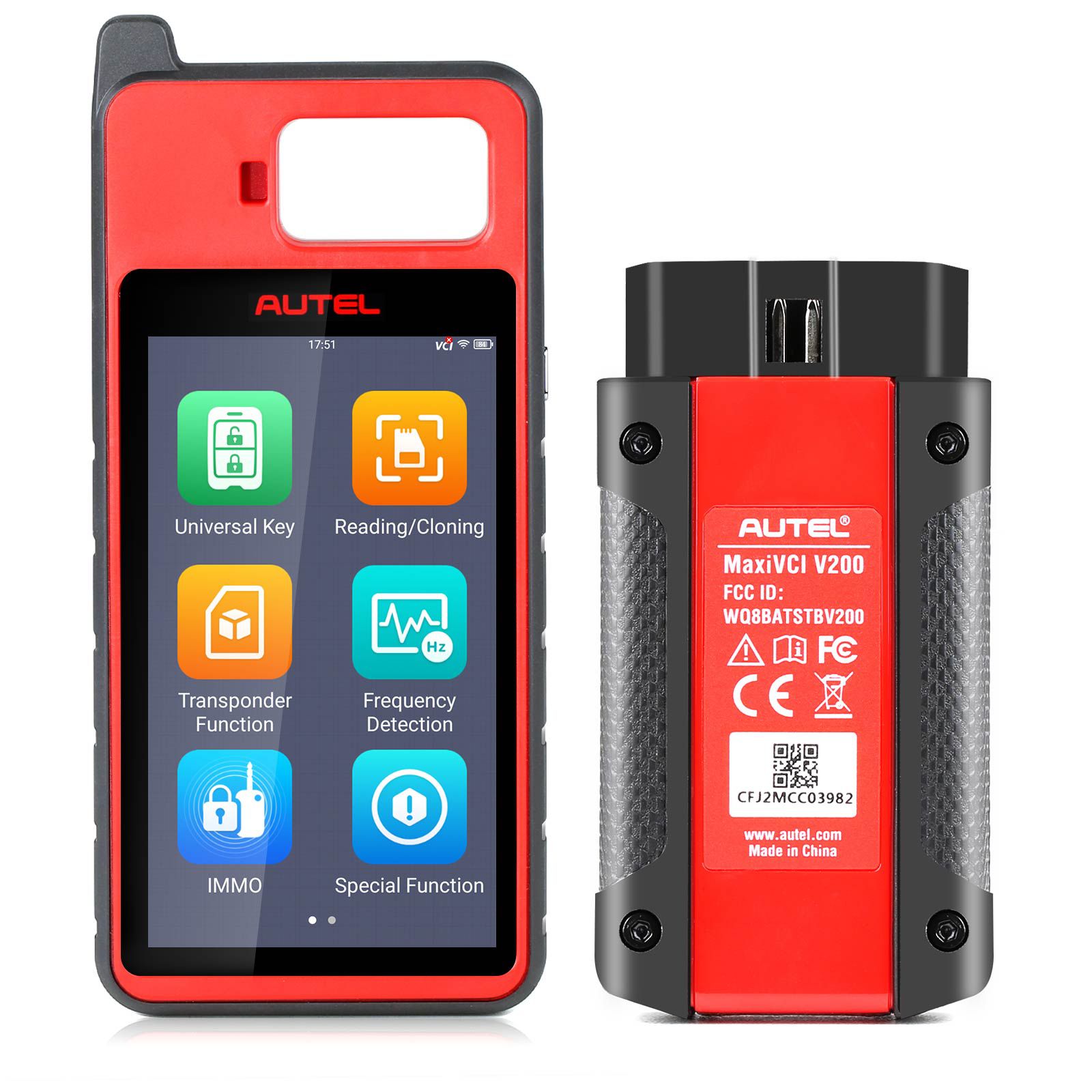 2024 Autel MaxiIM KM100 KM100E Universal Key Generator Kit Support Transponder Reading/ Cloning and IMMO Learning Free Update Online Lifetime