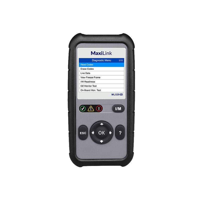 Autel ML529HD OBD2 Scan Tool Upgraded ML519 with Enhanced Mode 6/One-Key Ready Test for Heavy-Duty J1939 & J1708 with AutoVIN/Online Update/Print Data