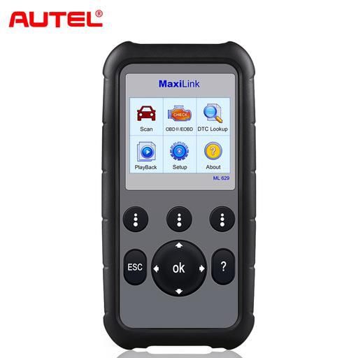 AUTEL MaxiLink ML629 OBD2 Scanner Car Code Reader Engine Transmission ABS SRS Airbag Diagnostic Tool Scaner PK Launch CRP123