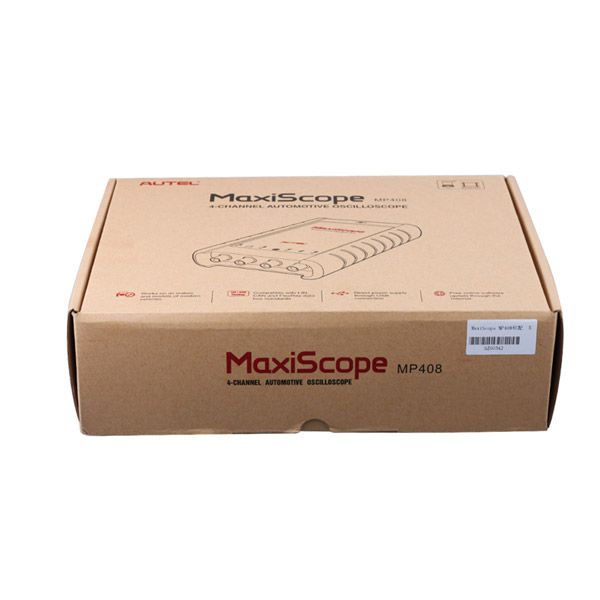 Autel MaxiScope MP408 4 Channel Automotive Oscilloscope Basic Kit Works with Maxisys Tool