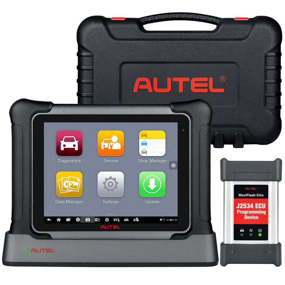 Autel Maxisys Elite II Diagnostic Tool with MaxiFlash J2534 Same Hardware as MS909 Upgraded Version of Maxisys Elite