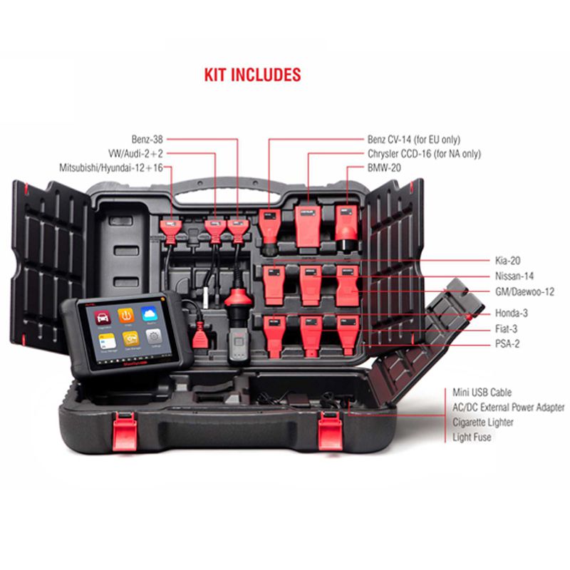 Autel MaxiSYS MS906TS OBD2 Bi-Directional Diagnostic Scanner with TPMS Functions ECU Coding 33+ Services