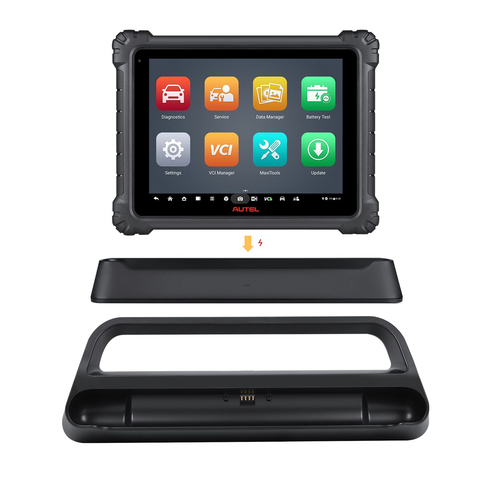 2024 Autel MaxiCOM Ultra Lite S Automotive Diagnostic Tool Support ECU Programming/Coding Topology Mapping and Guided Functions with Multi-language