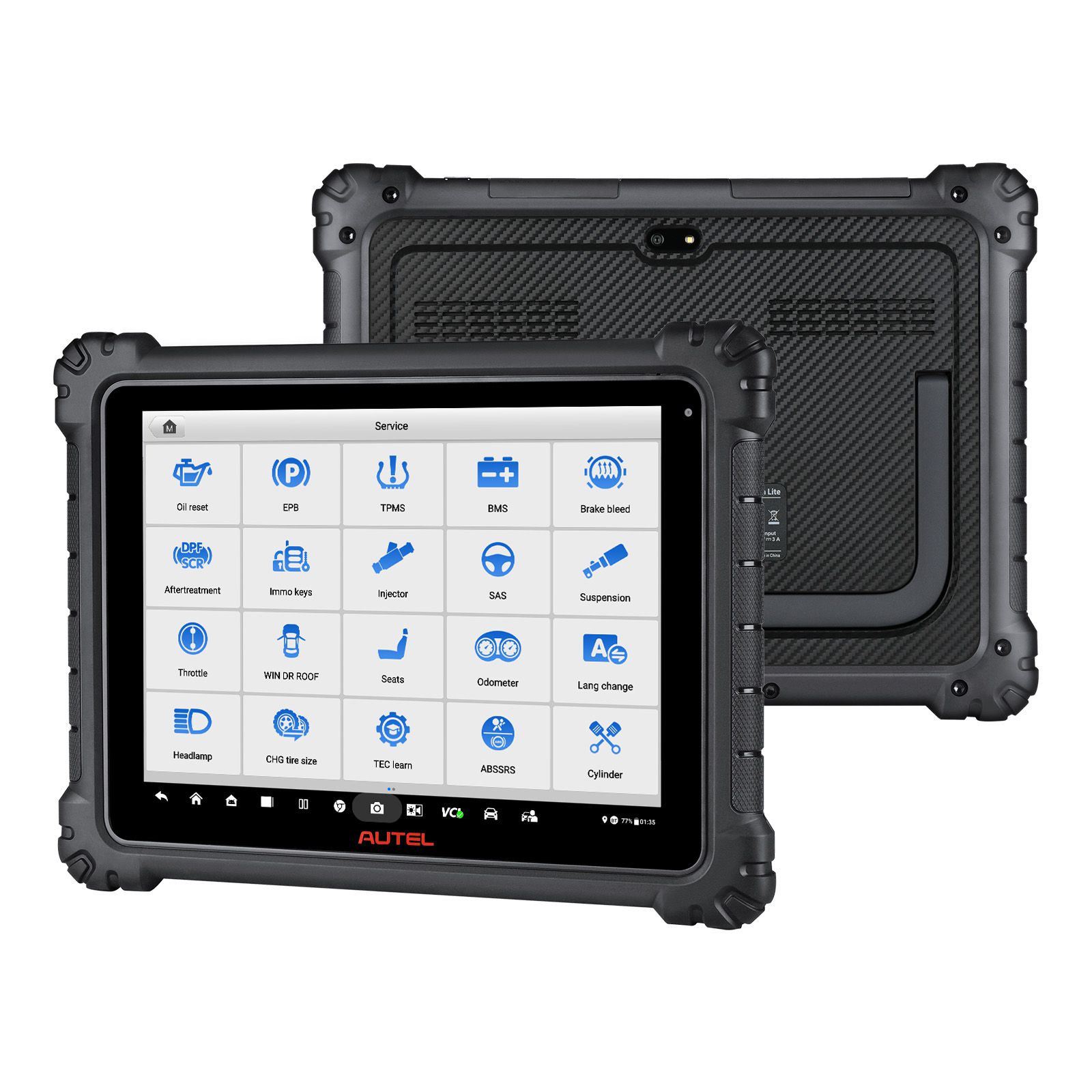 2024 Autel MaxiCOM Ultra Lite S Automotive Diagnostic Tool Support ECU Programming/Coding Topology Mapping and Guided Functions with Multi-language