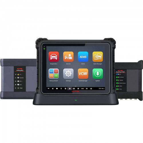 Autel Maxisys Ultra Full Systems Diagnostics Tool Plus EV Diagnostics Upgrade Kit EVDiag Box & Adapters for Battery Pack Diagnostics