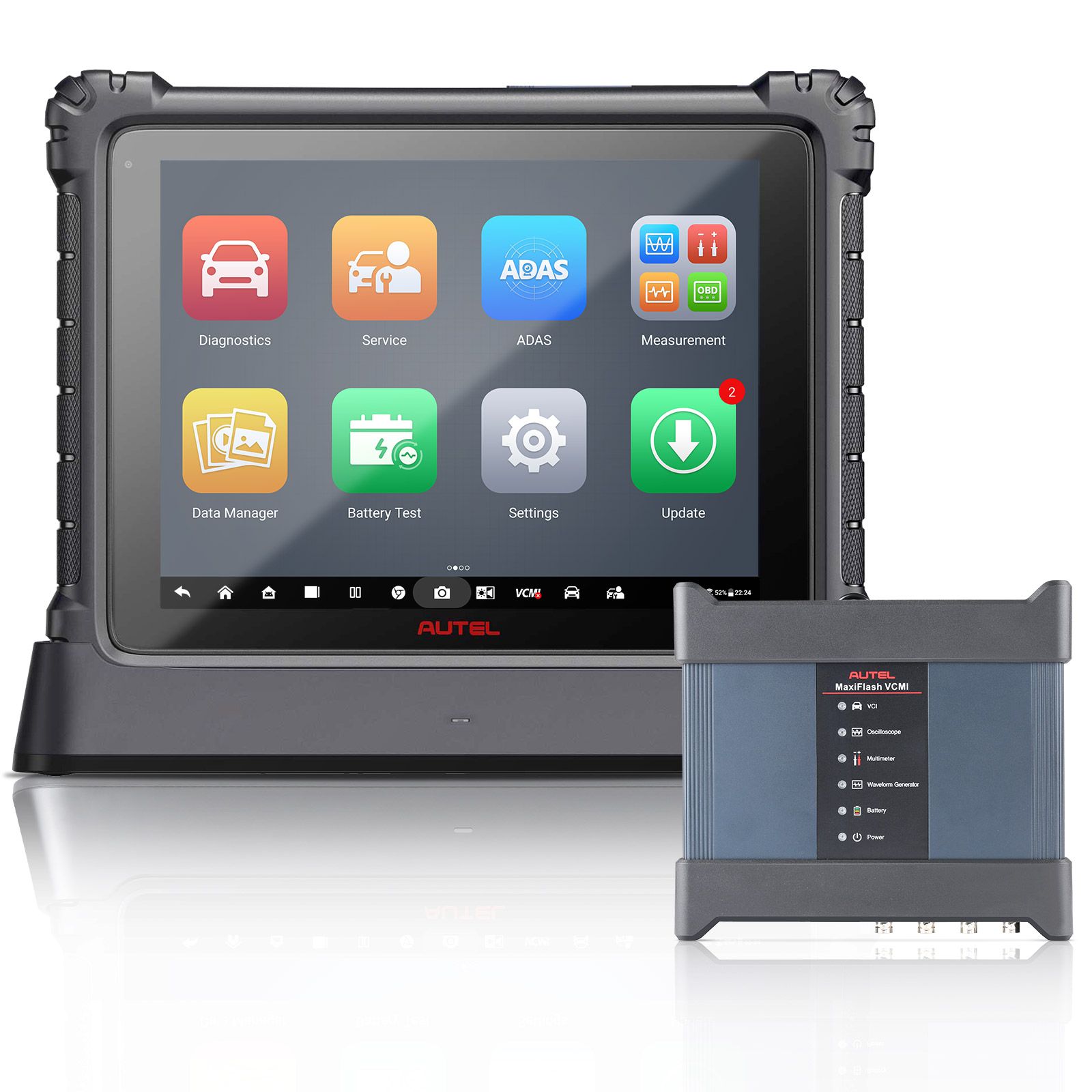 Autel Maxisys Ultra Full Systems Diagnostics Tool Plus EV Diagnostics Upgrade Kit EVDiag Box & Adapters for Battery Pack Diagnostics