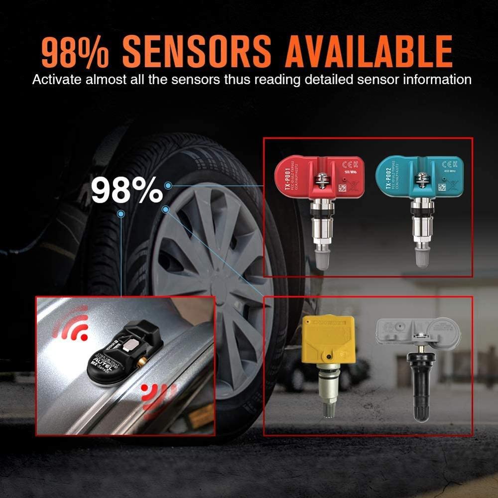 Autel MaxiTPMS TS408 TPMS Relearn Tool Cleaner Activate/Read TPMS Sensors Program Lifetime Update Upgraded of TS401