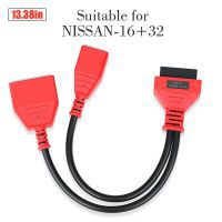 Autel 16+32 Gateway Adapter for Nissan Sylphy Key Adding No Need Password Work with IM608 IM508