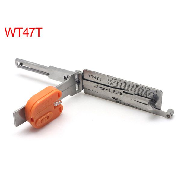 Auto Smart WT47T 2 in 1 decoder and pick tools (suitable for Saab)