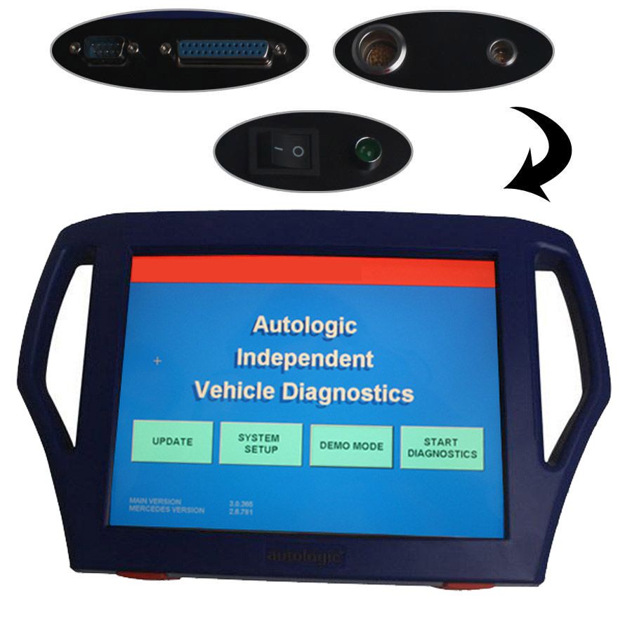 2014 Autologic Vehicle Diagnostics Tool For Mercedes-Benz