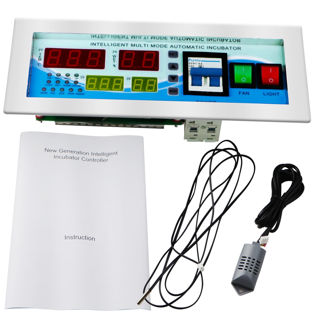 XM-18E Full Automatic egg incubator Controller Egg Hatcher Controller Multifunction Controller Temperature Humidity controller