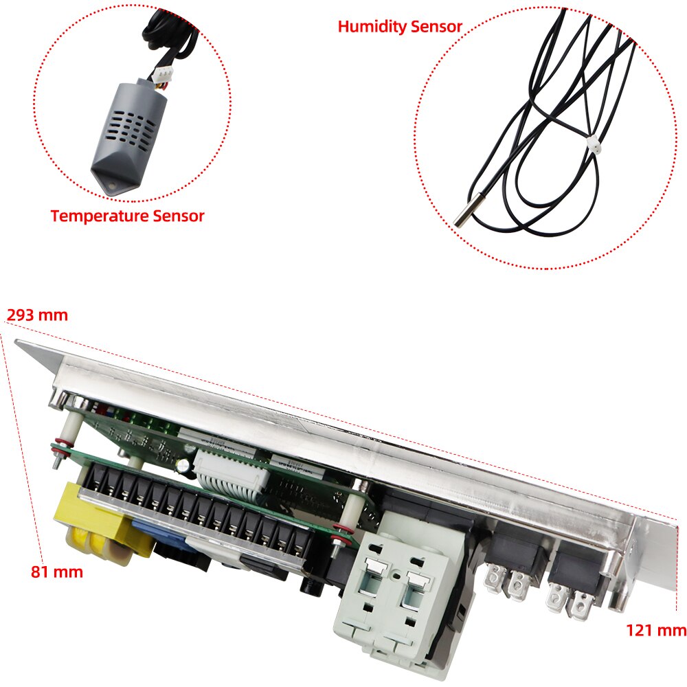 XM-18E Full Automatic egg incubator Controller Egg Hatcher Controller Multifunction Controller Temperature Humidity controller