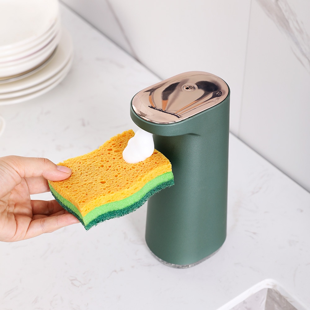 Automatic Liquid Foam Soap Dispenser With Sensor Smart Dispensers Soap Bathroom USB Charging Hand Washing Machine For Kitchen
