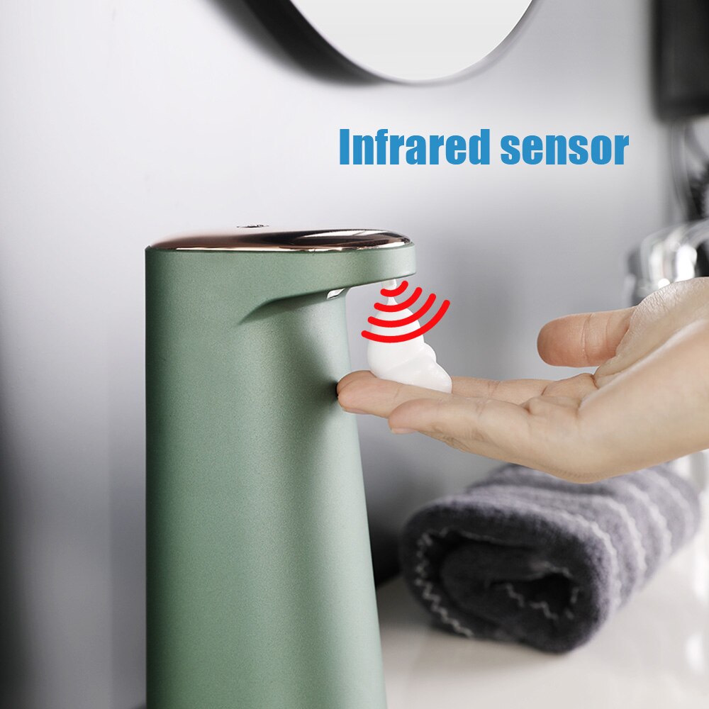 Automatic Liquid Foam Soap Dispenser With Sensor Smart Dispensers Soap Bathroom USB Charging Hand Washing Machine For Kitchen