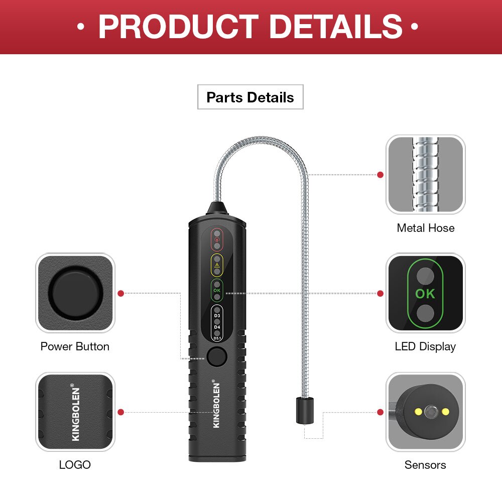 BF100 Automotive Brake Fluid Tester Digital Car Brake Oil Tool For DOT3/DOT4/DOT5.1 Auto Oil Quality Check Pen LED Indicator Car