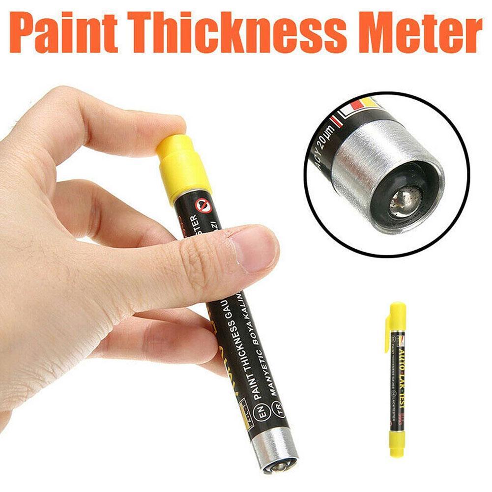 Automotive Paint Film Tester Coating Thickness Gauge Quick Tester Paint Indicate Meter Test Tip With Magnetic Crash
