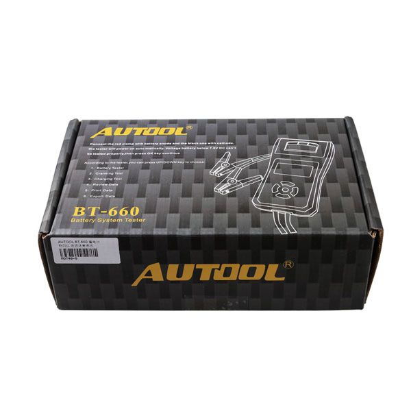 Arrival AUTOOL BT660 Battery Analyzer BT-660 Car Battery Tester Supports Printing Data Out