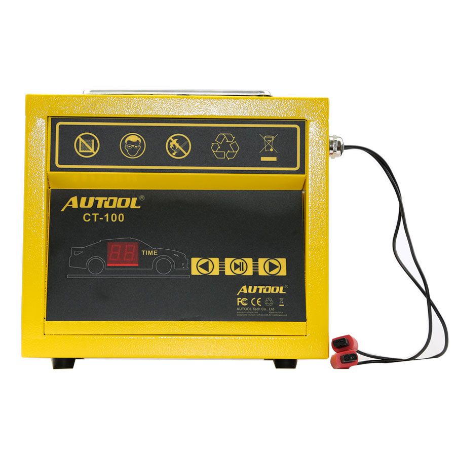 AUTOOL CT100 CT-100 Petrol Injector Ultrasonic Fuel Injector Cleaner Machine for Car Motorcycle 110V/220V