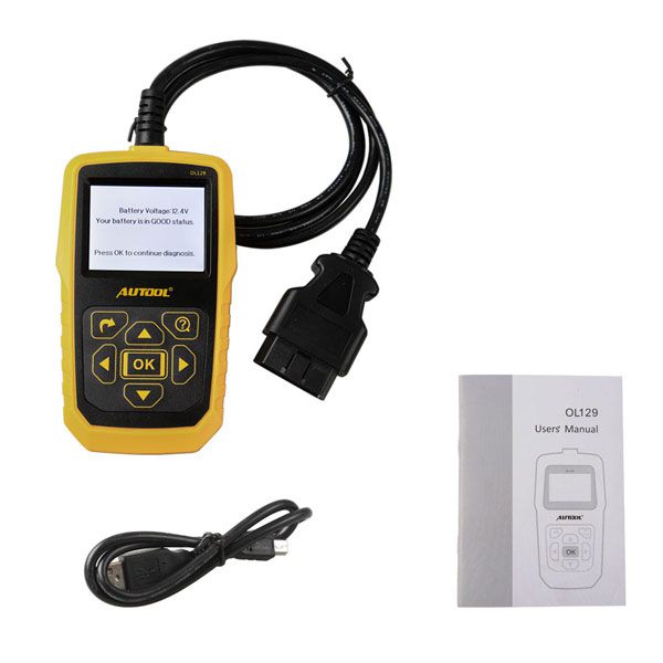 AUTOOL OL129 Battery Monitor OBD/EOBD Code Reader